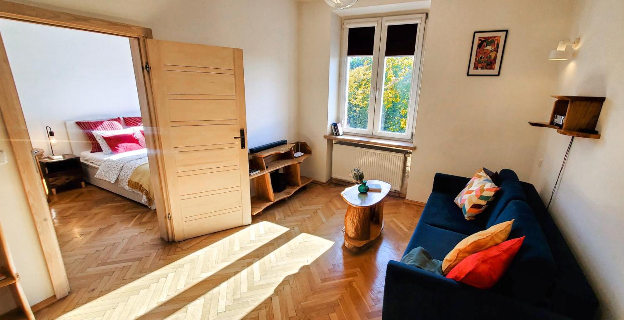 Old Town Parkview Apartment Краков Экстерьер фото